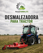 Desmalezadora para tractor