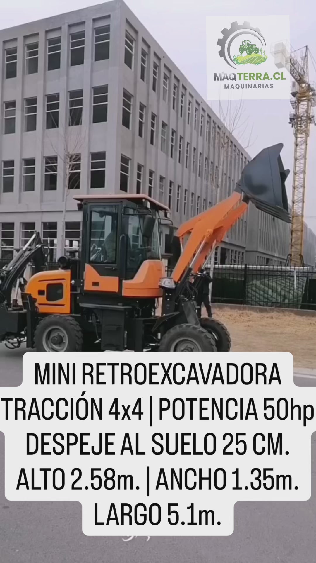 Mini Retroexcavadora